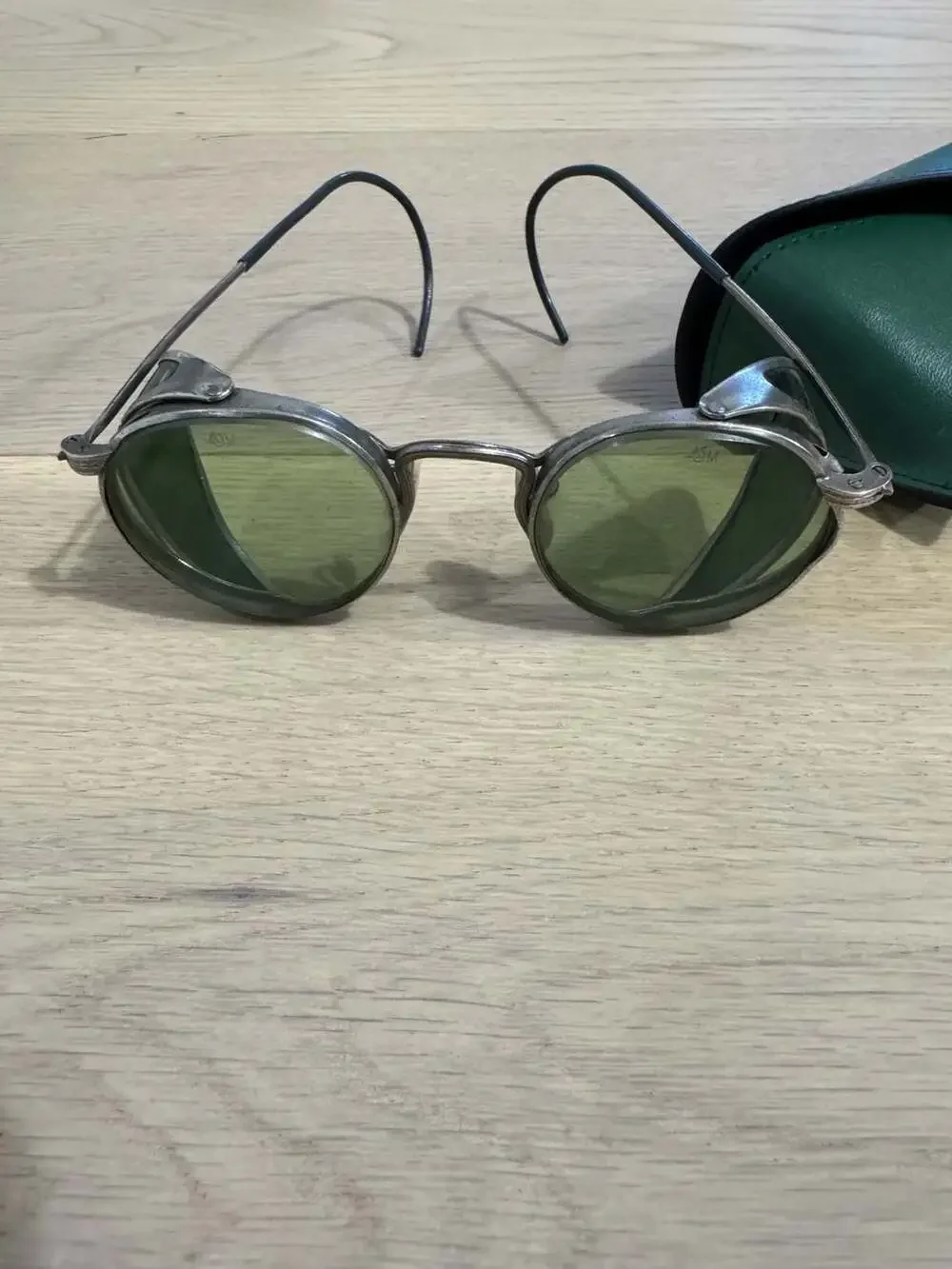 Vintage American Optical Ful-Vue Industrial Safety Sunglasses with Side Shields